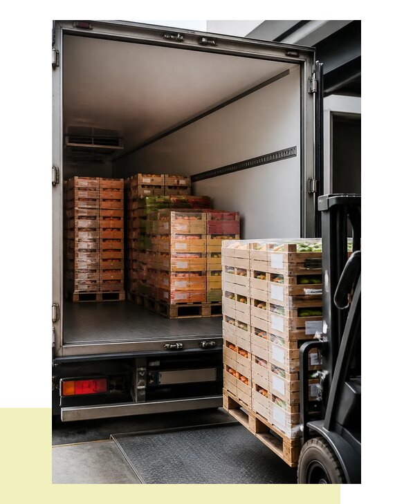 Перевозка сельхозпродукции на паллетах с доставкой в Ярцево